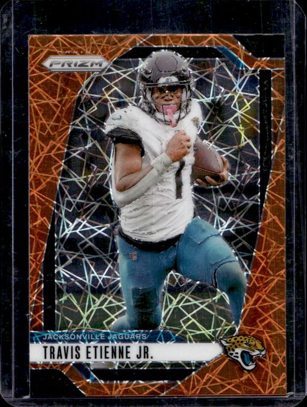 Travis Etienne Jr. 2024 Prizm #130 Lazer RAW