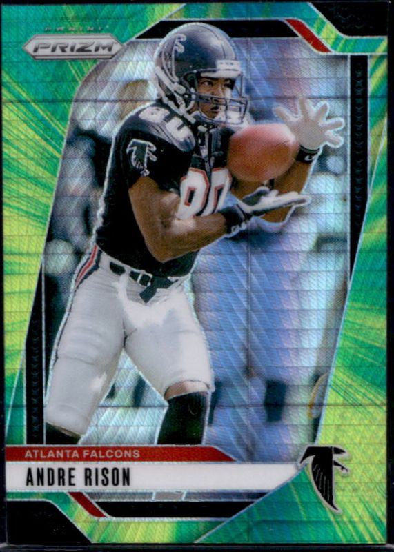 Andre Rison 2024 Prizm #16 Hyper /180 RAW
