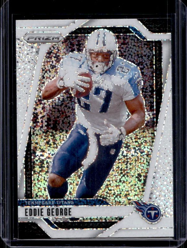 Eddie George 2024 Prizm #285 White Sparkle /(SSP) RAW