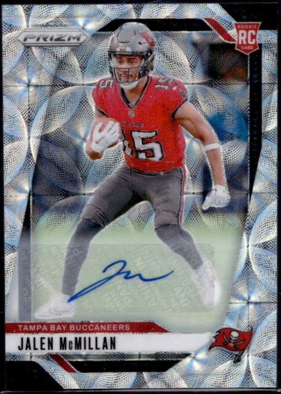 Jalen McMillan 2024 Prizm #338 Base Autographs - Choice /100 Rookie RAW