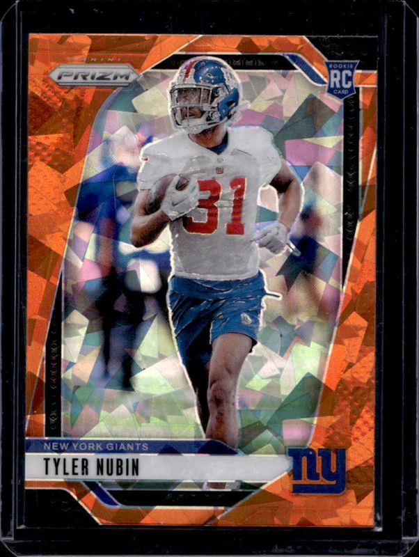 Tyler Nubin 2024 Prizm #395 Orange Ice Rookie RAW