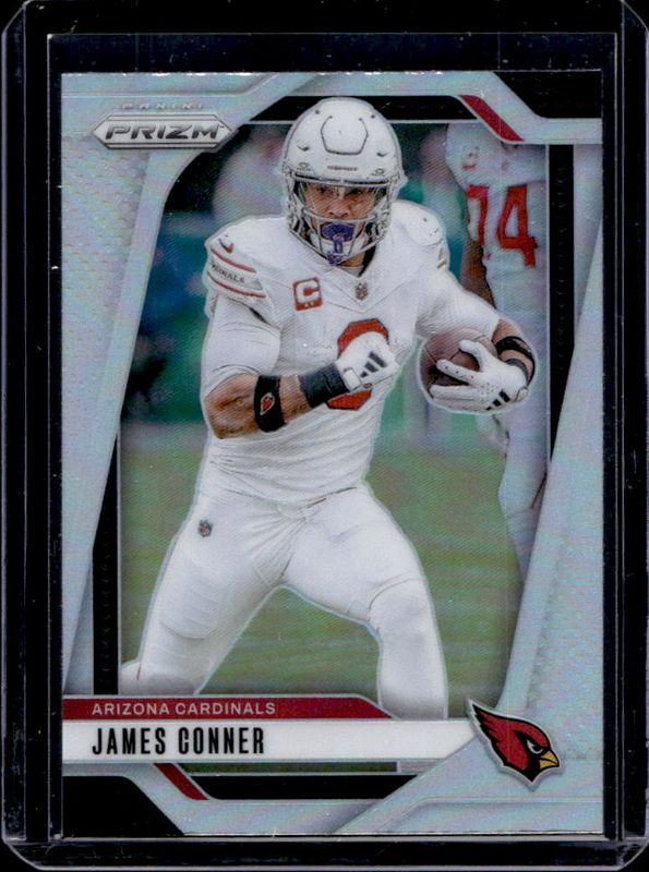 James Conner 2024 Prizm #2 Silver RAW