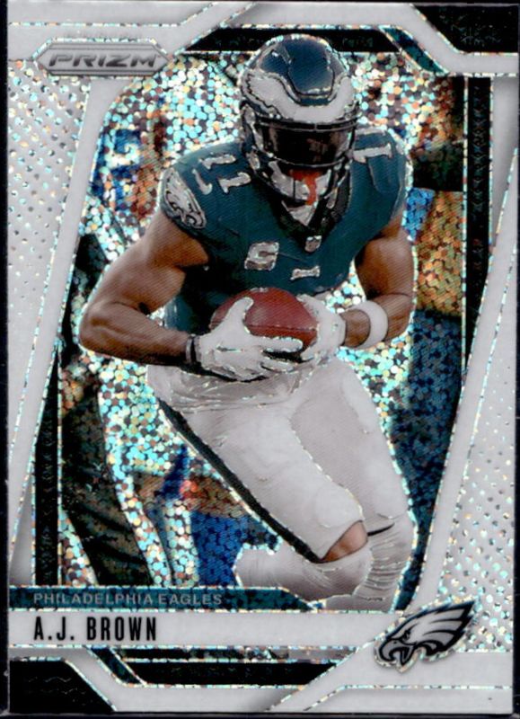 AJ Brown 2024 Prizm #233 White Sparkle /(SSP) RAW