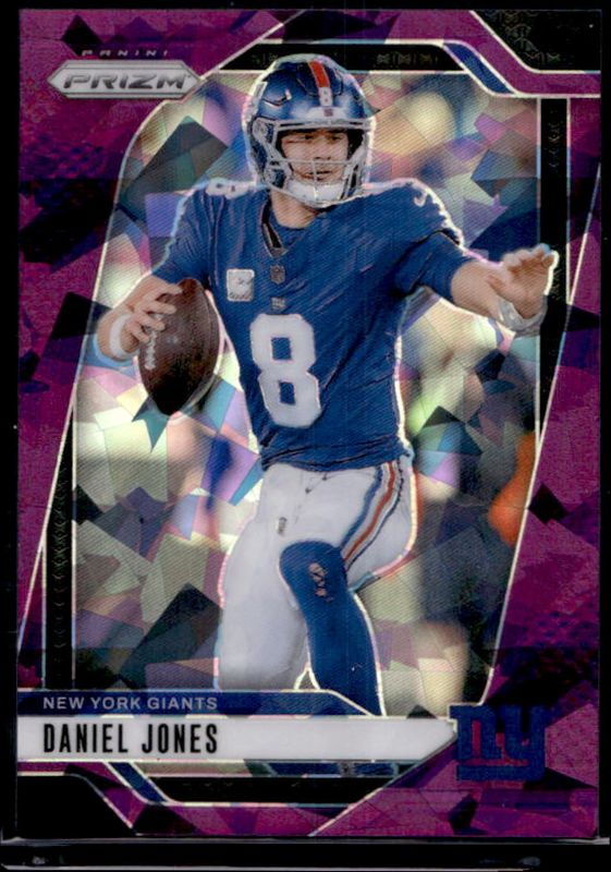 Daniel Jones 2024 Prizm #212 Purple Ice /225 RAW