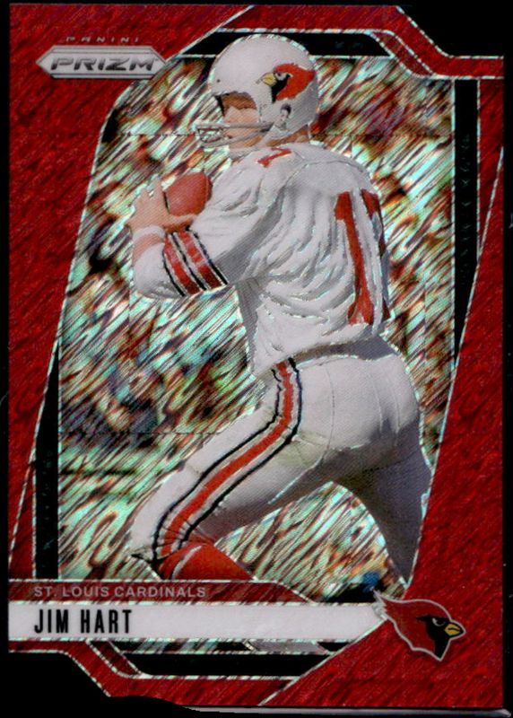 Jim Hart 2024 Prizm #9 Red Shimmer /35 RAW