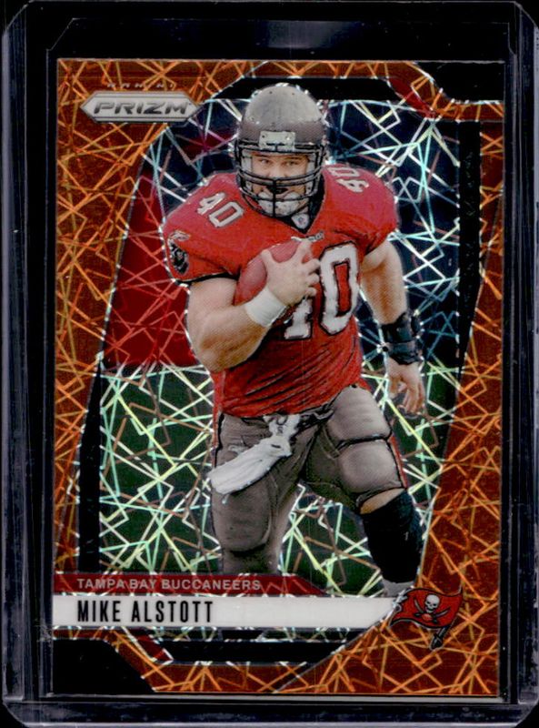 Mike Alstott 2024 Prizm #275 Lazer RAW