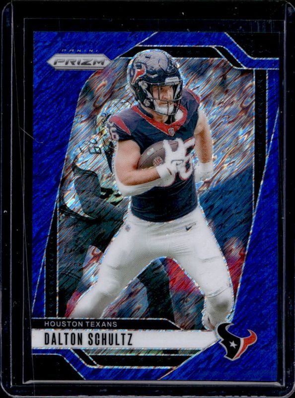 Dalton Schultz 2024 Prizm #115 Blue Shimmer /25 RAW