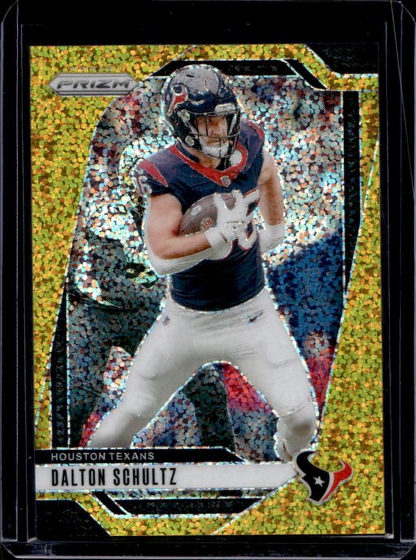 Dalton Schultz 2024 Prizm #115 Gold Sparkle /24 RAW