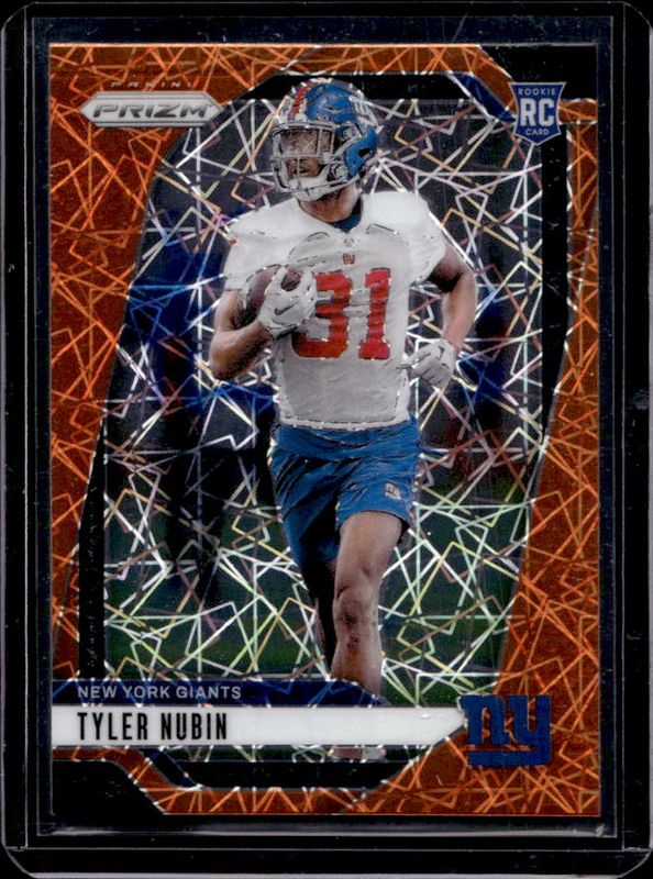 Tyler Nubin 2024 Prizm #395 Lazer Rookie RAW