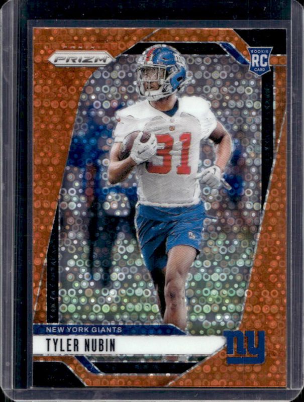 Tyler Nubin 2024 Prizm #395 Disco Rookie RAW