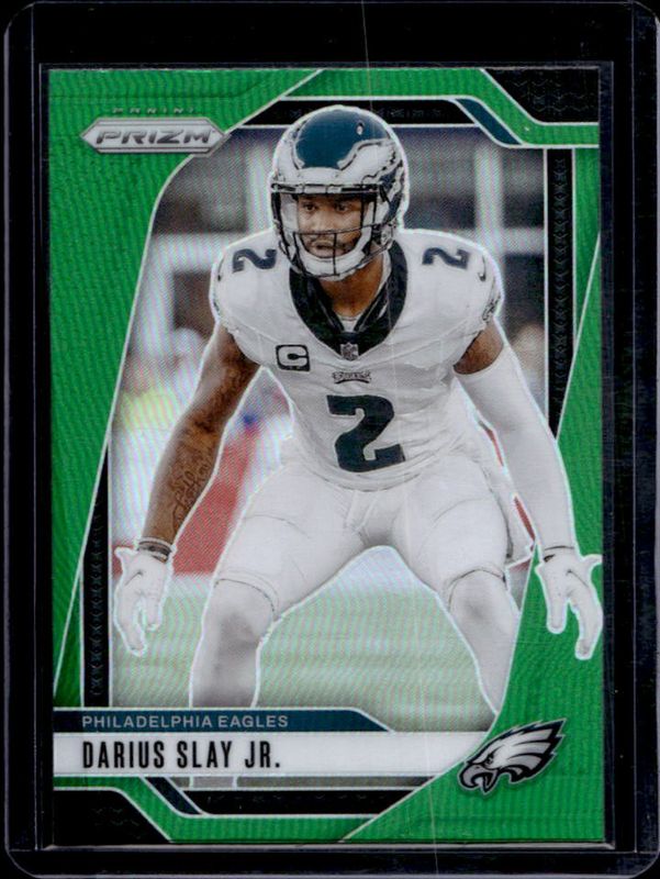 Darius Slay 2024 Prizm #235 Green RAW