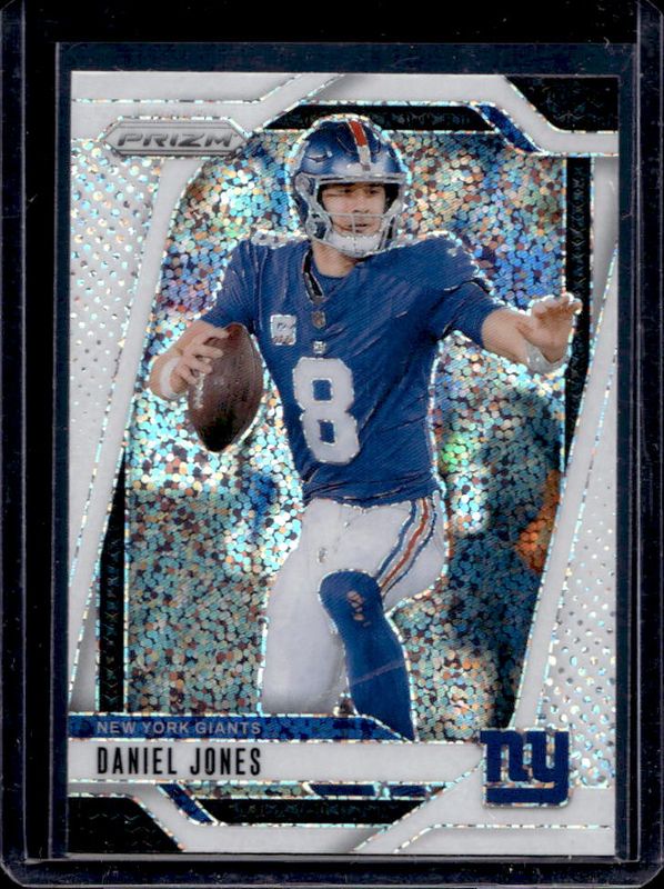 Daniel Jones 2024 Prizm #212 White Sparkle /(SSP) RAW