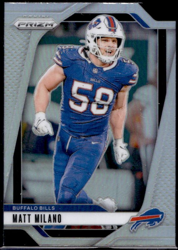 Matt Milano 2024 Prizm #33 Silver RAW