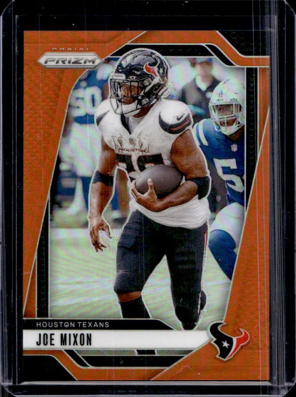 Joe Mixon 2024 Prizm #112 Orange /249 RAW