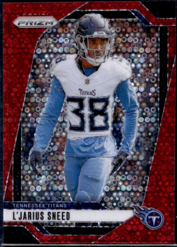 L'Jarius Sneed 2024 Prizm #283 No Huddle Red /75 RAW