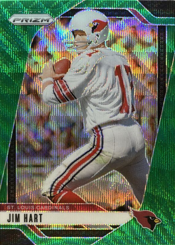 Jim Hart 2024 Prizm #9 Green Wave RAW