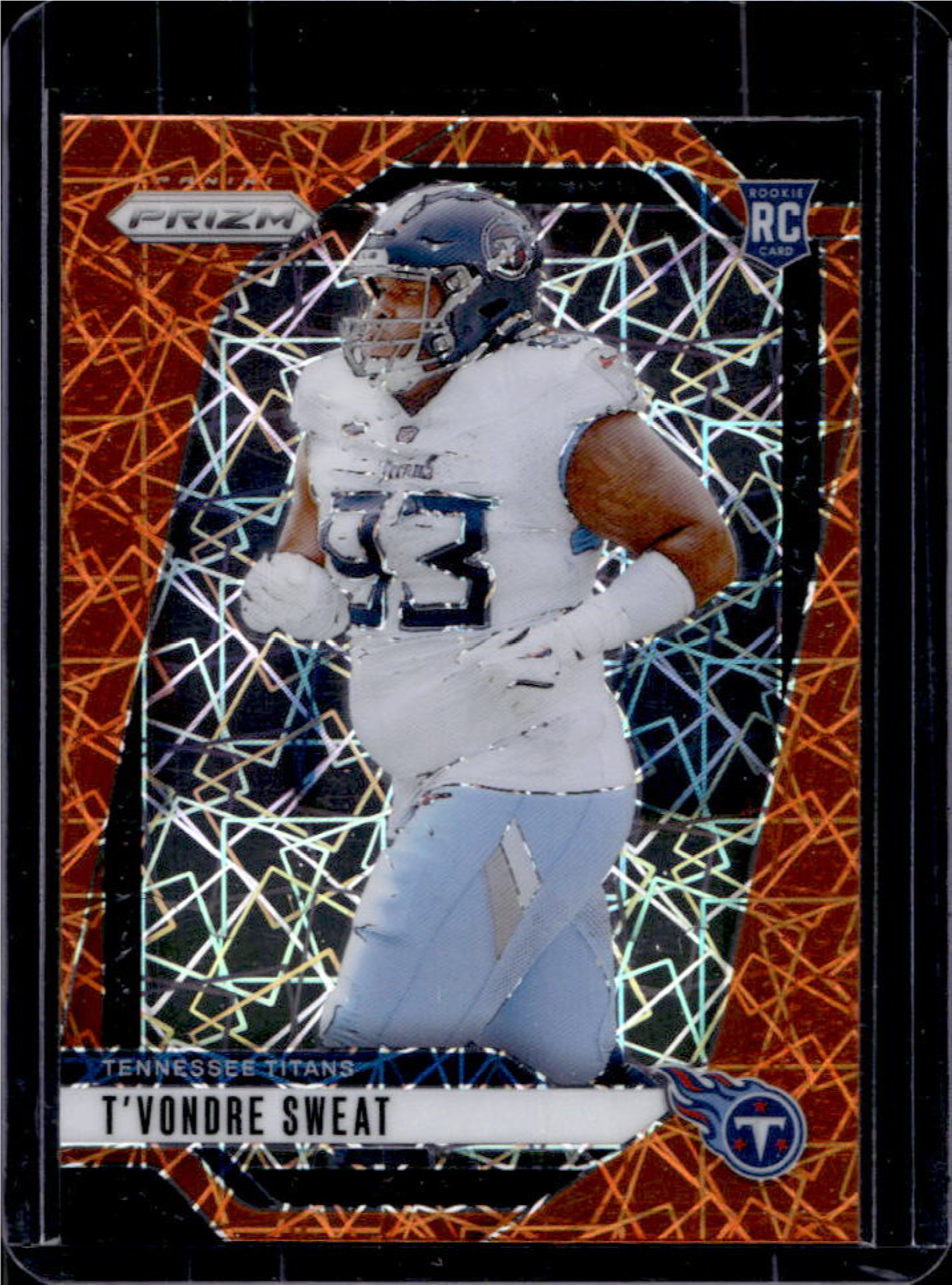 T'Vondre Sweat 2024 Prizm #394 Lazer Price Guide - Sports Card