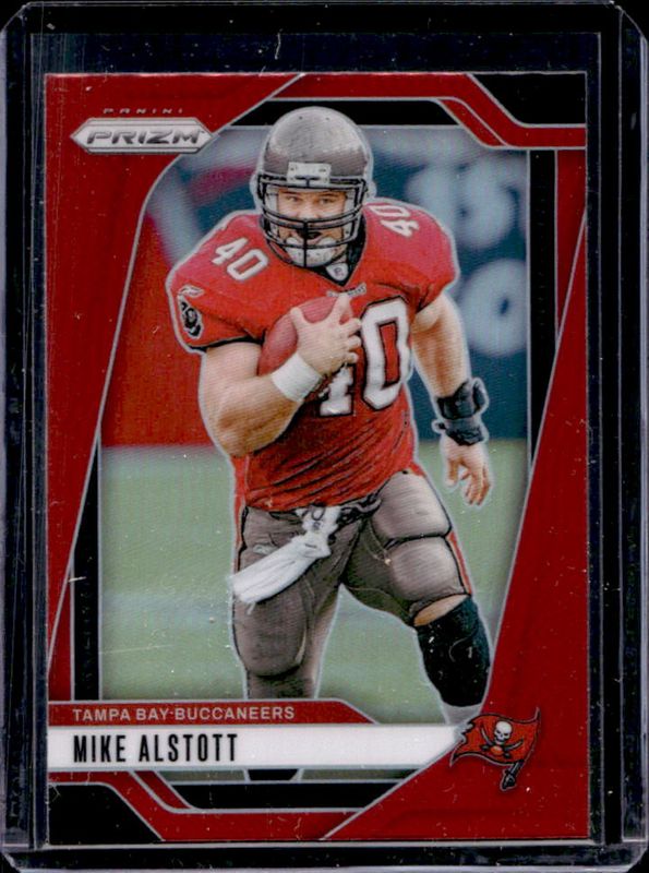 Mike Alstott 2024 Prizm #275 Red /(SSP) RAW