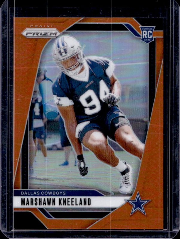 Marshawn Kneeland 2024 Prizm #373 Orange /249 Rookie RAW