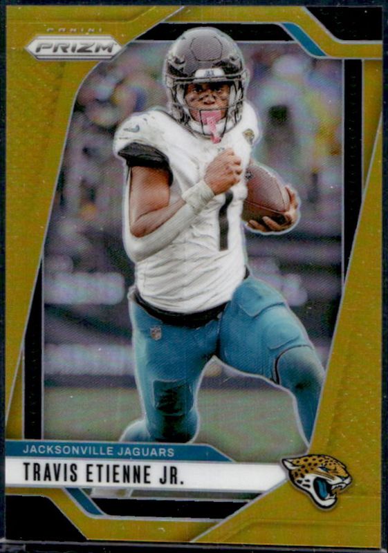 Travis Etienne Jr. 2024 Prizm #130 Gold /10 RAW