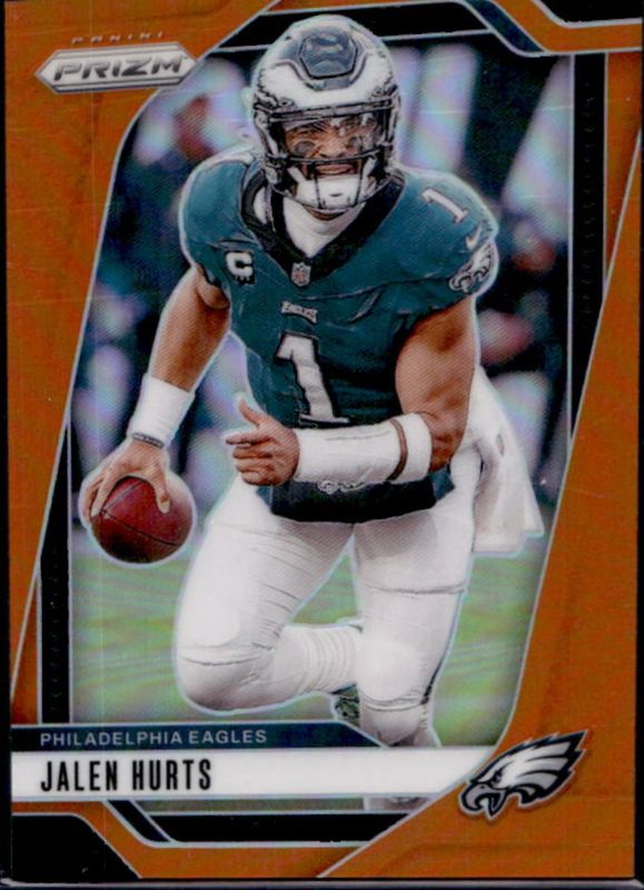 Jalen Hurts 2024 Prizm #231 Orange /249 RAW