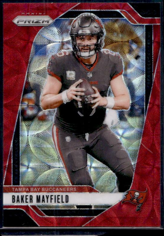 Baker Mayfield 2024 Prizm #268 Choice Red /20 RAW