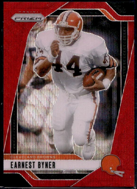 Earnest Byner 2024 Prizm #70 Red Wave /149 RAW