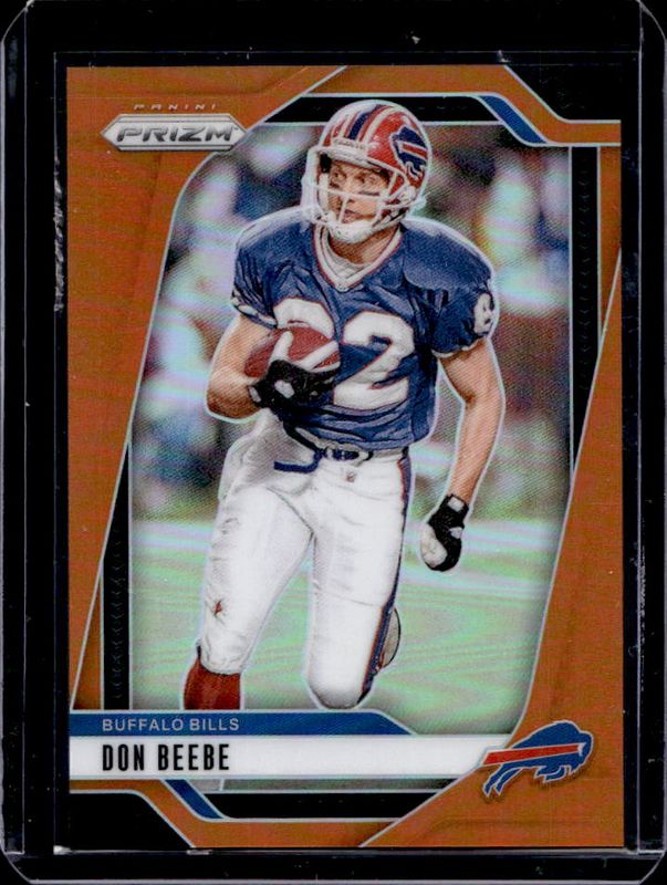 Don Beebe 2024 Prizm #35 Orange /249 RAW