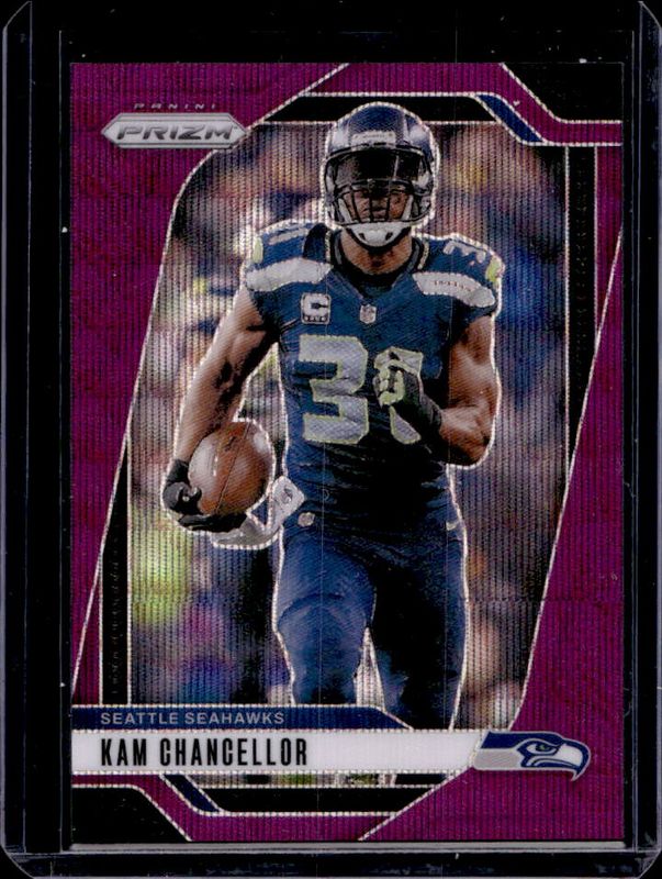 Kam Chancellor 2024 Prizm #266 Purple Wave /99 RAW