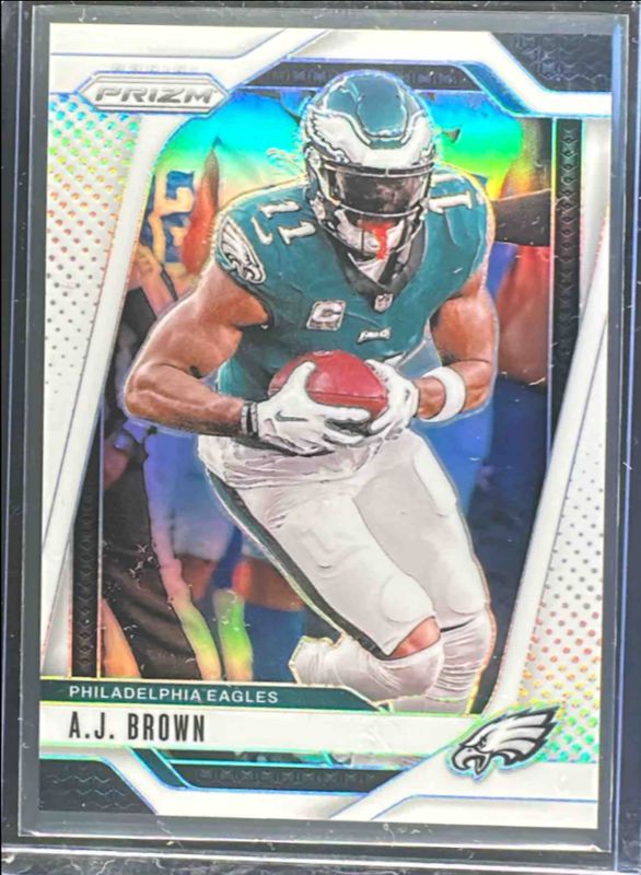 AJ Brown 2024 Prizm #233 White /35 RAW