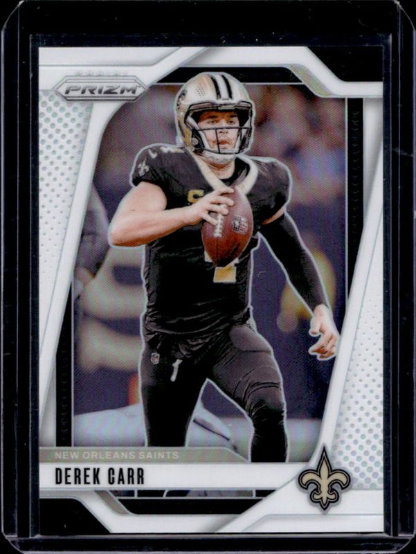 Derek Carr 2024 Prizm #203 White /35 RAW