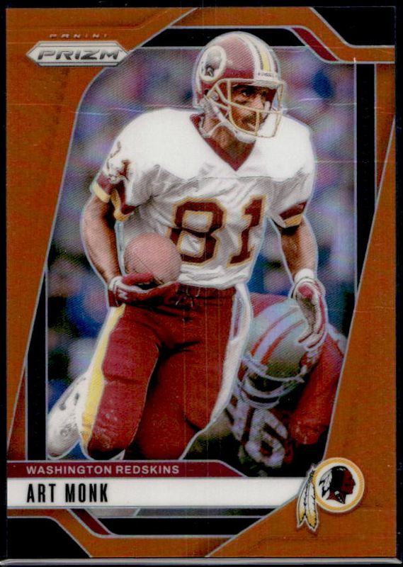 Art Monk 2024 Prizm #294 Orange /249 RAW