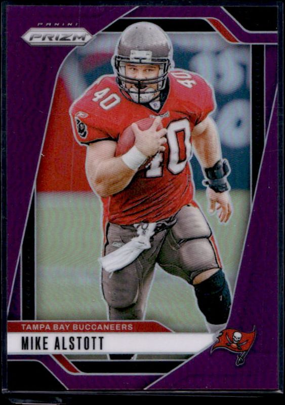 Mike Alstott 2024 Prizm #275 Purple /125 RAW