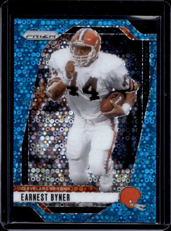 Earnest Byner 2024 Prizm #70 No Huddle Blue /99 RAW