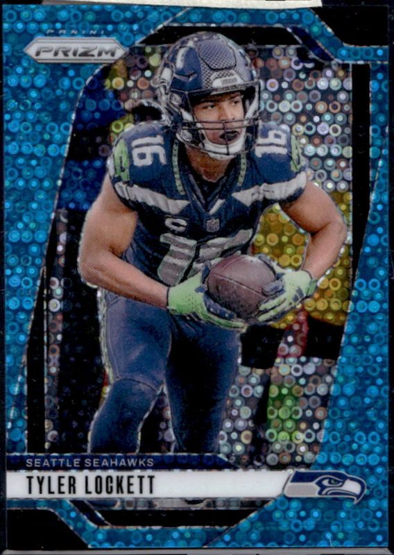 Tyler Lockett 2024 Prizm #262 No Huddle Blue /99 RAW