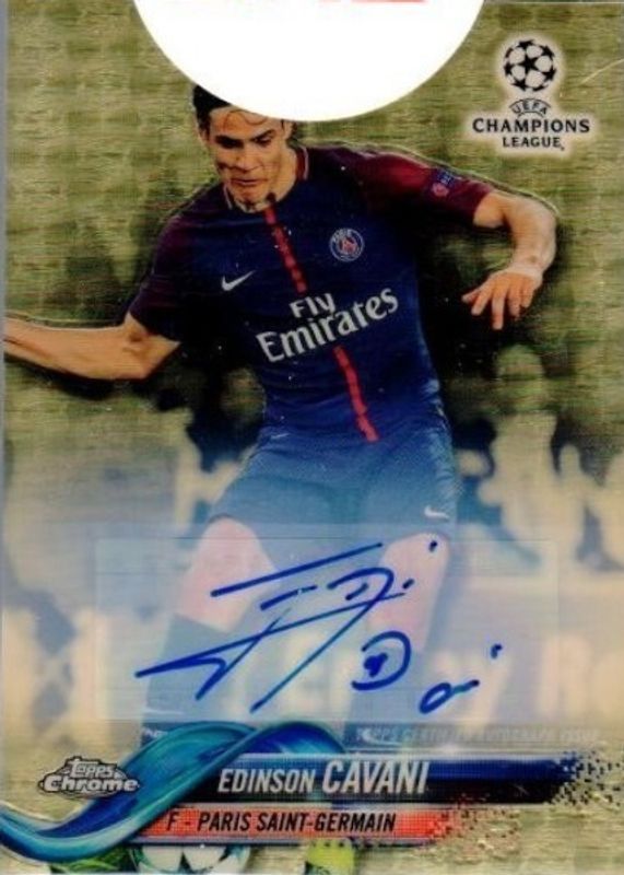 2017 Topps Chrome UEFA Champions League #85 Autographs - Superfractor /1