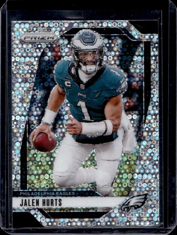 Jalen Hurts 2024 Prizm #231 No Huddle RAW