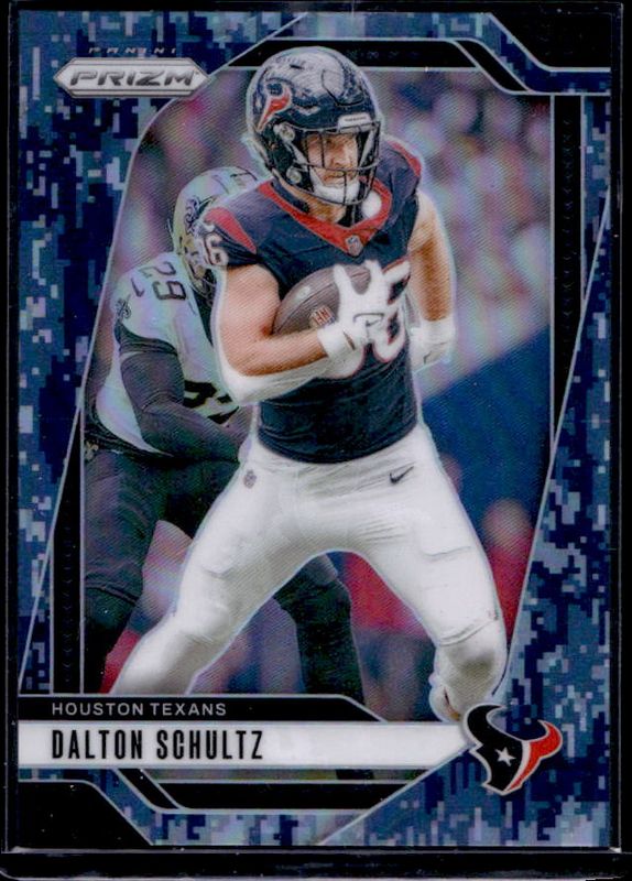 Dalton Schultz 2024 Prizm #115 Navy Camo /25 RAW