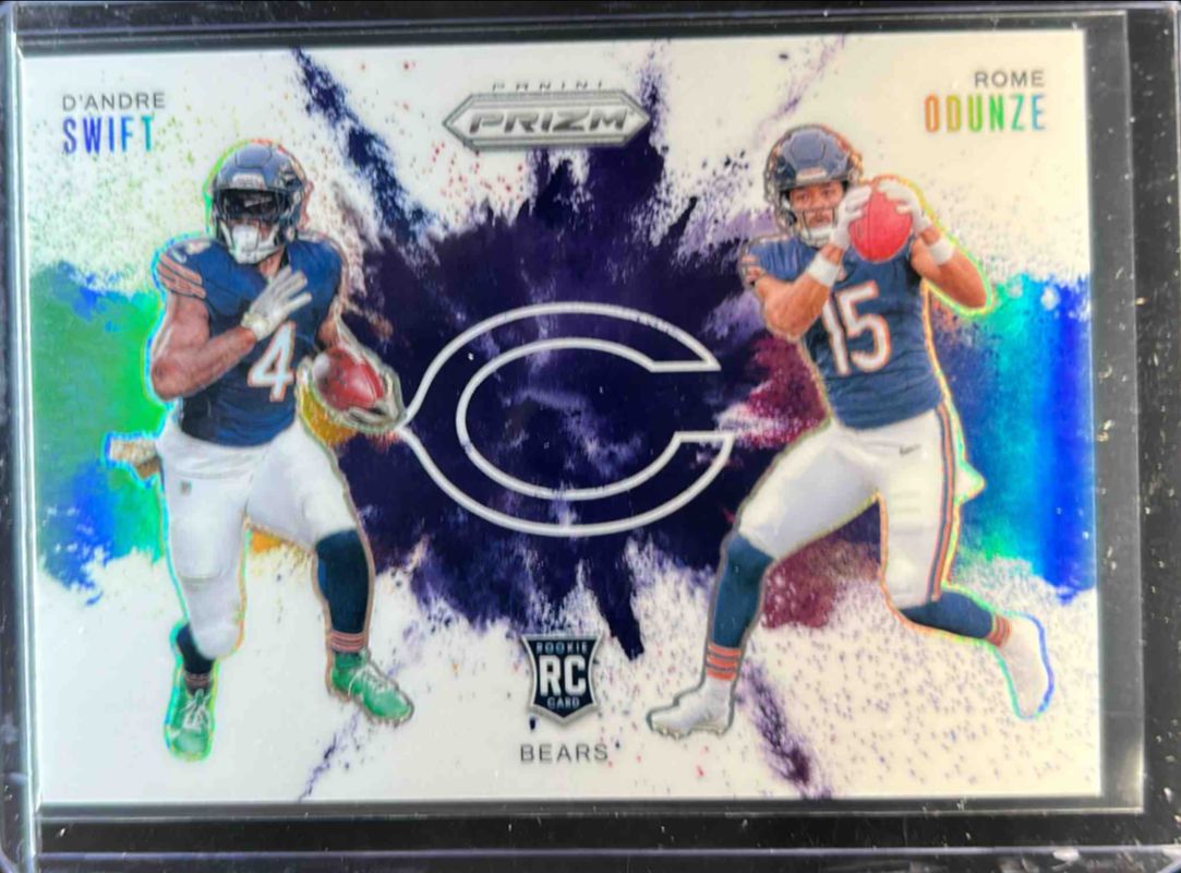D Andre Swift / Rome Odunze Football Cards Price Guide - Sports