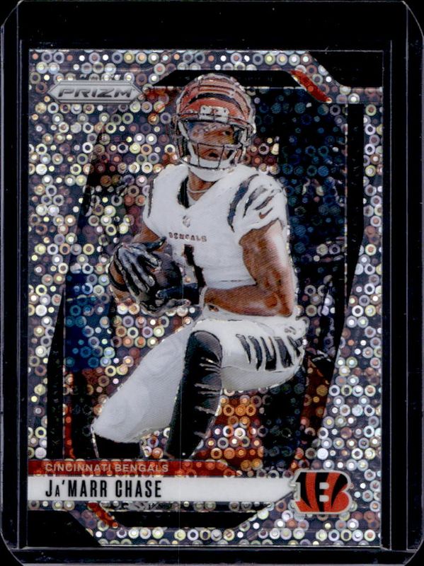 Ja'Marr Chase 2024 Prizm #57 No Huddle RAW