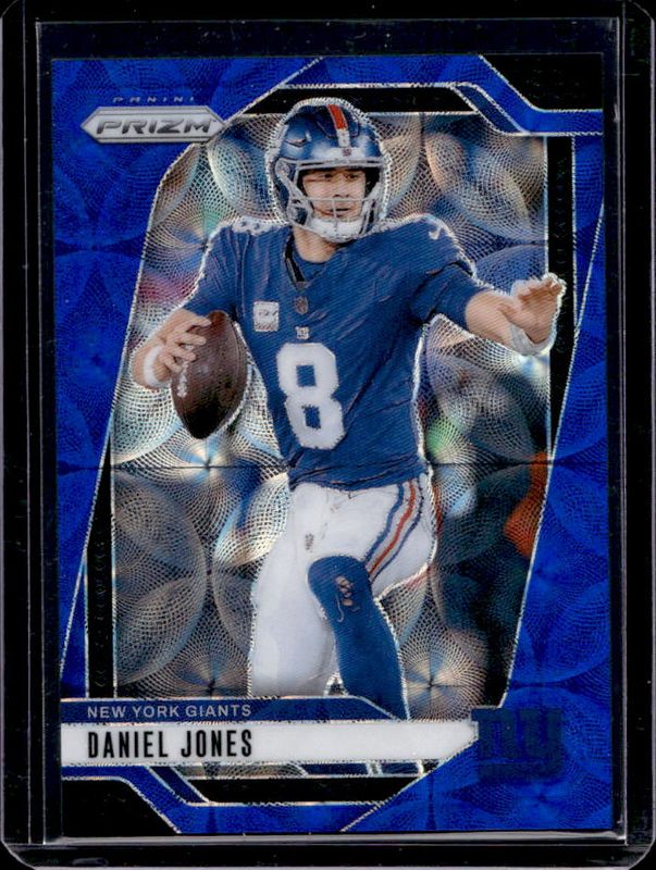 Daniel Jones 2024 Prizm #212 Choice Blue /14 RAW