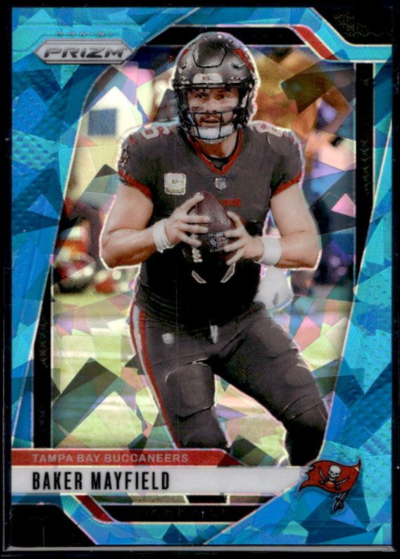 Baker Mayfield 2024 Prizm #268 Blue Ice /99 RAW
