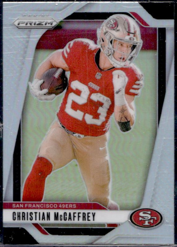 Christian McCaffrey 2024 Prizm #250 Silver RAW