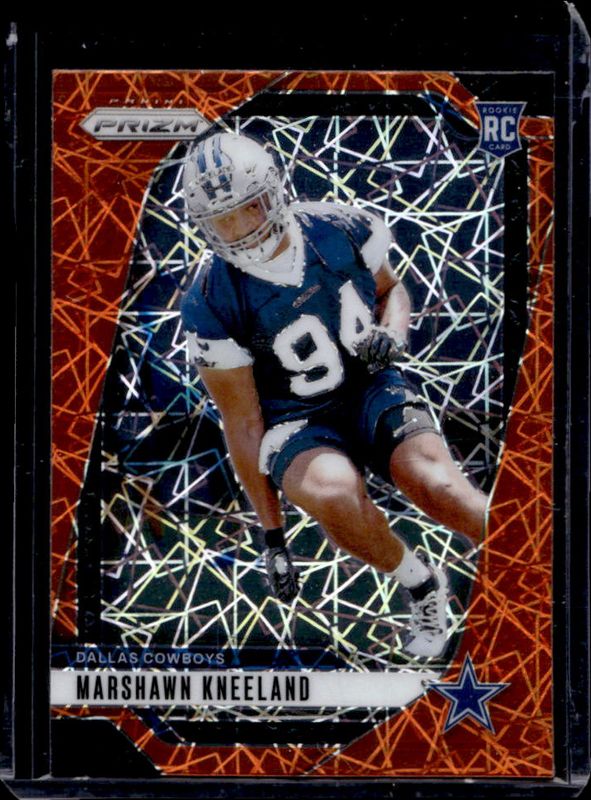 Marshawn Kneeland 2024 Prizm #373 Lazer Rookie RAW