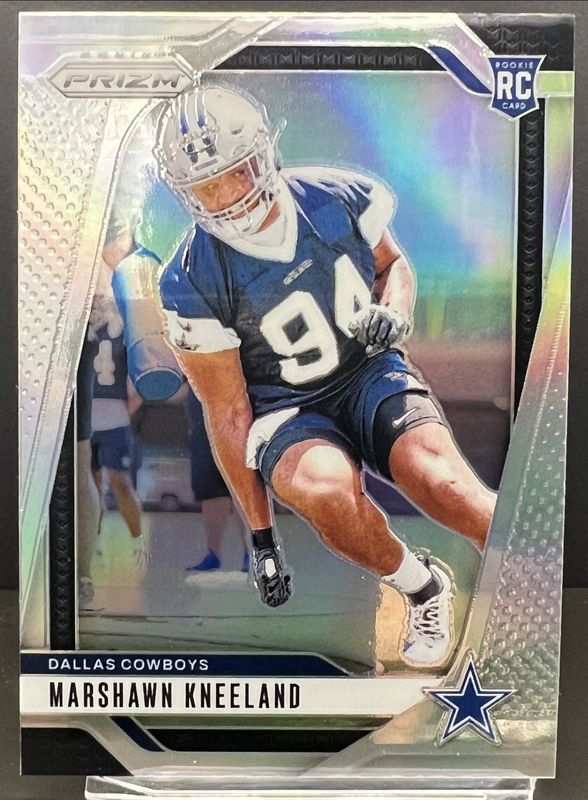 Marshawn Kneeland 2024 Prizm #373 Silver Rookie RAW