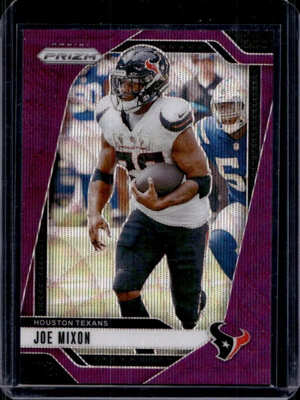 Joe Mixon 2024 Prizm #112 Purple Wave /99 RAW