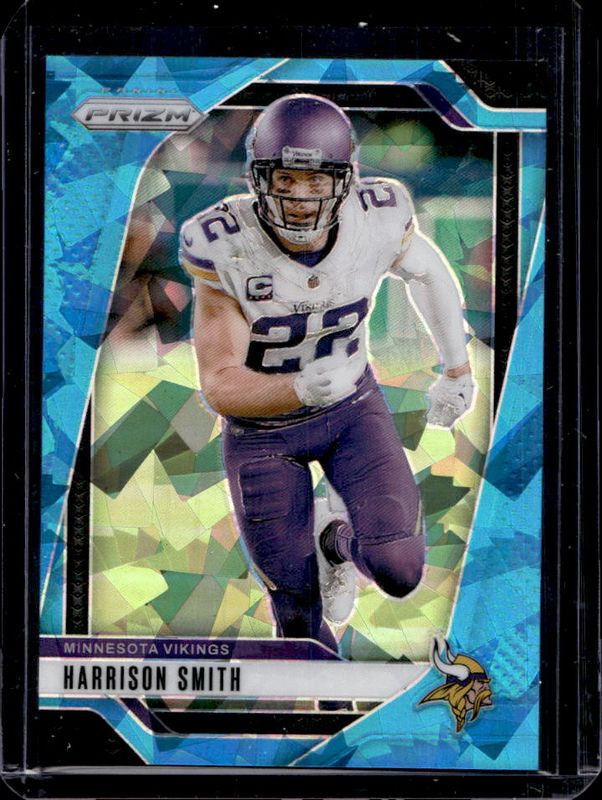 Harrison Smith 2024 Prizm #190 Blue Ice /99 RAW