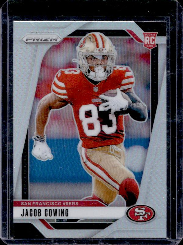 Jacob Cowing 2024 Prizm #335 Silver Rookie RAW