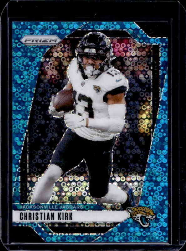 Christian Kirk 2024 Prizm #131 No Huddle Blue /99 RAW