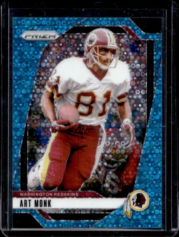 Art Monk 2024 Prizm #294 No Huddle Blue /99 RAW